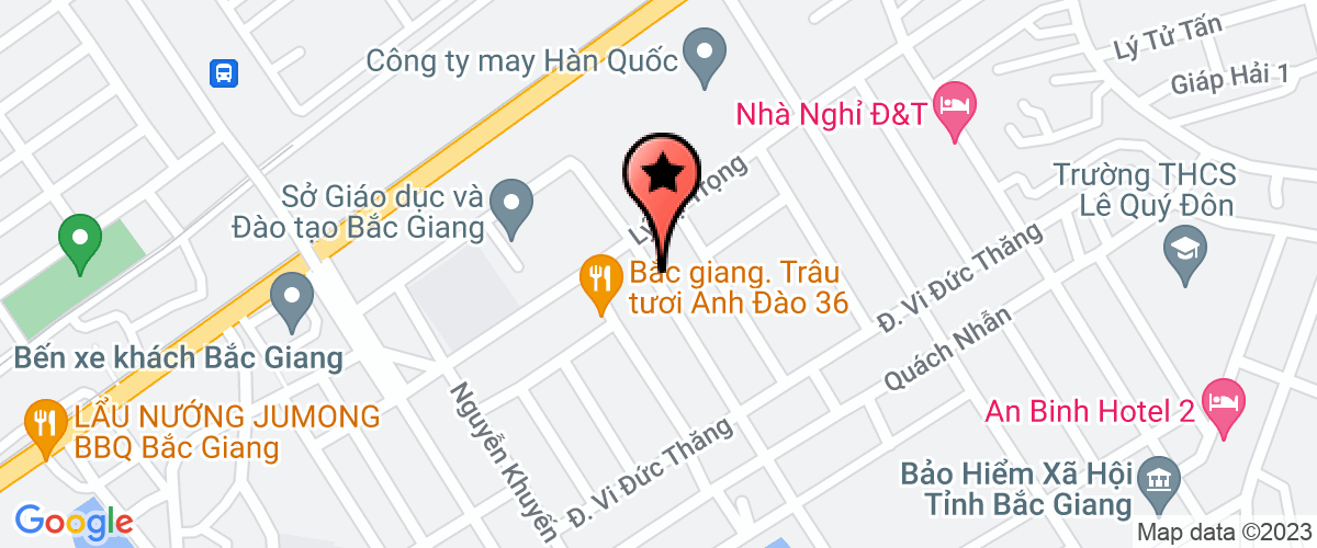 Map go to Truong An Transport Joint Stock Company