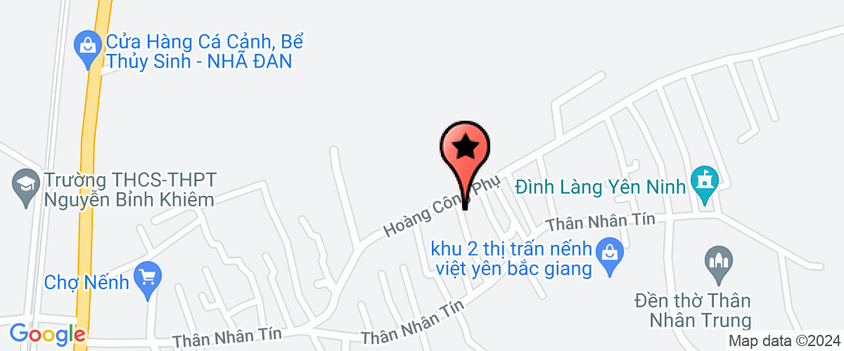 Map go to Hoang Gia Star Company Limited