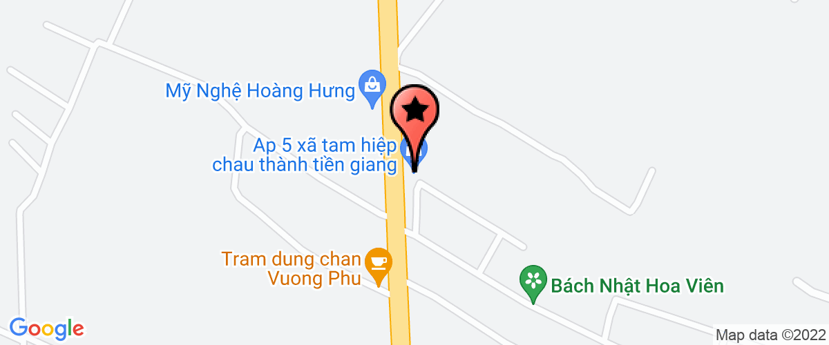 Map go to Tram Xa Tam Hiep Medical