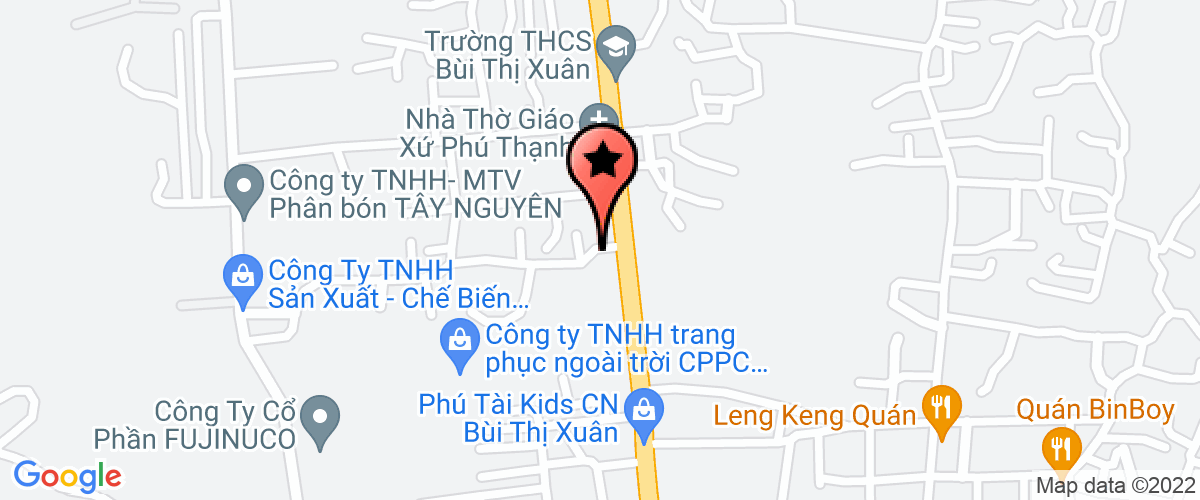 Map go to An Phu General Construction Company Limited