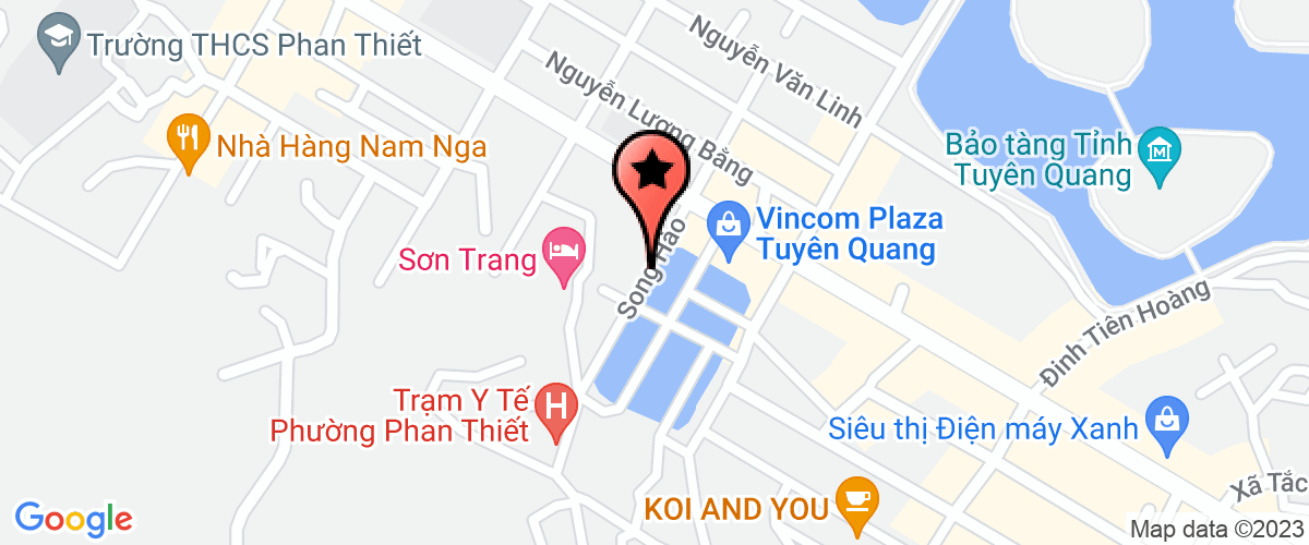 Map go to Tien Hang Company Limited