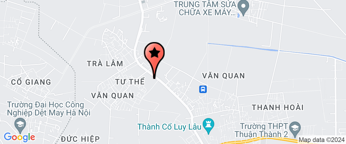 Map go to Sansin Ha Noi Company Limited