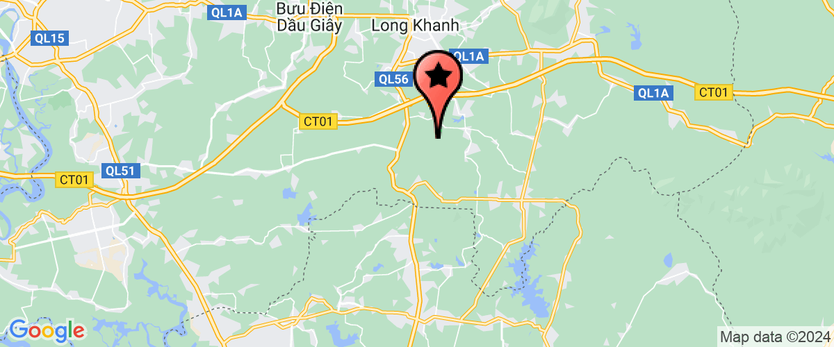 Map go to Bao Ngoc Phat Production Company Limited