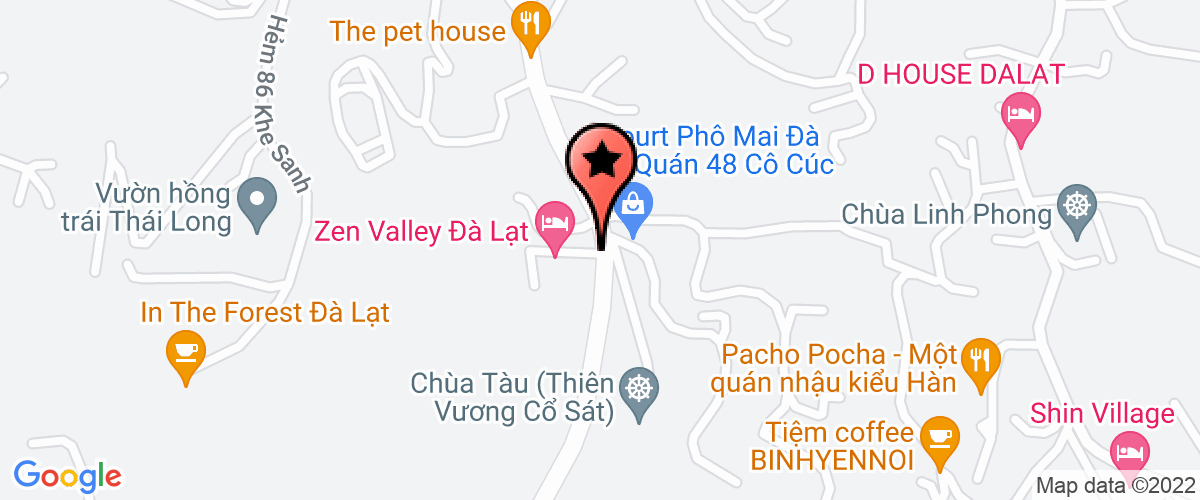 Map go to Lam Tinh Company Limited