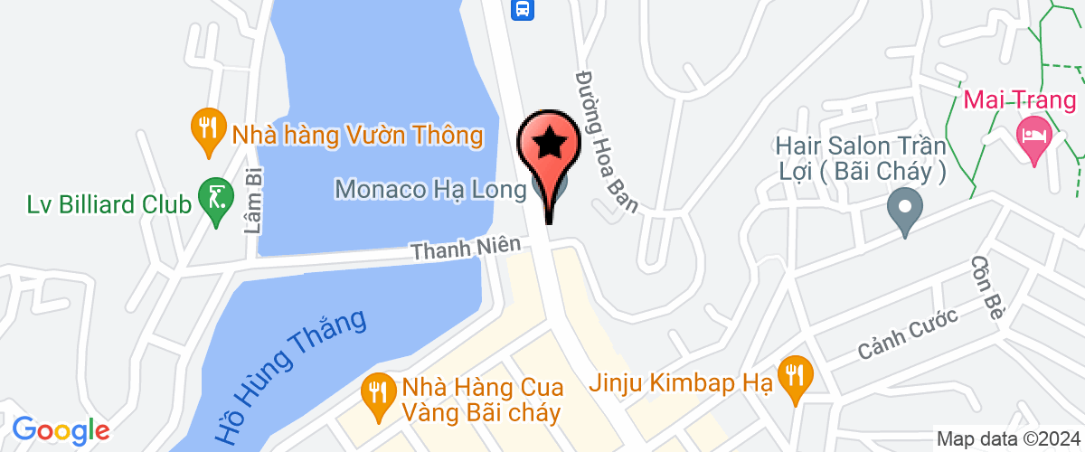 Map go to Dong A VietNam Profession Security Joint Stock Company
