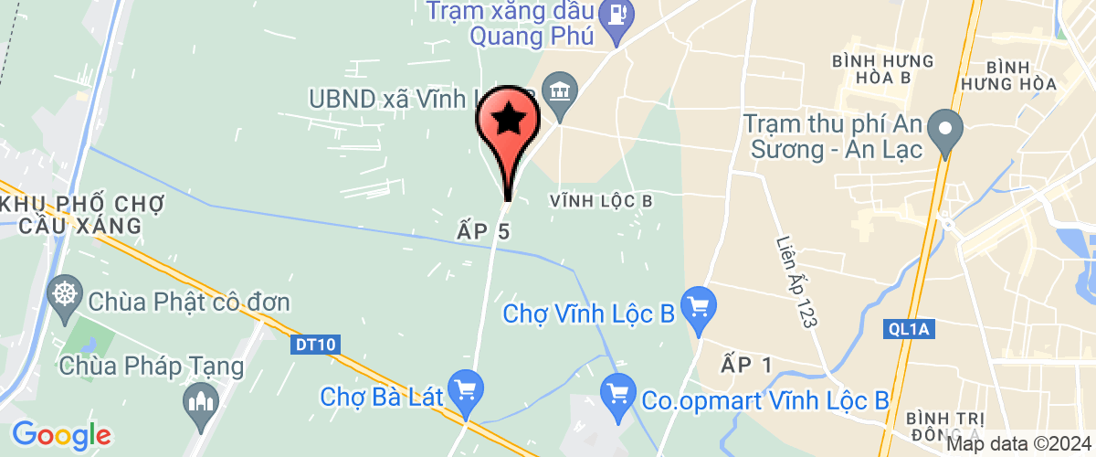 Map go to Minh Tam Service Trading Production Company Limited