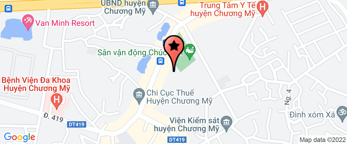 Map go to Chuyen Dung VietNam Equipment Joint Stock Company