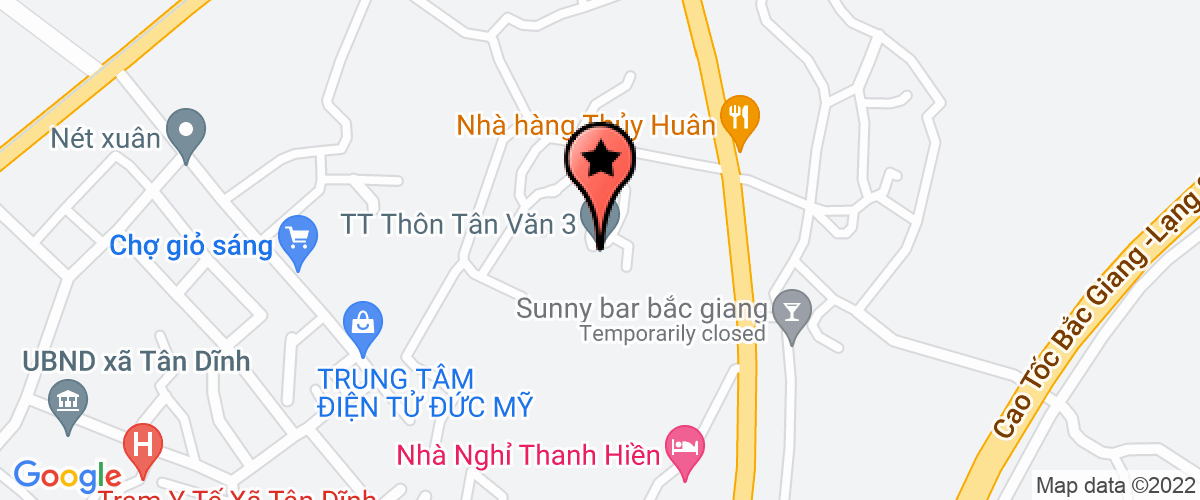 Map go to Electic Manfc Turing Co., Ltd Vietnam