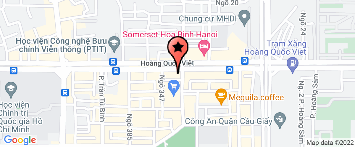 Map go to khoang san Phu Thinh Company Limited