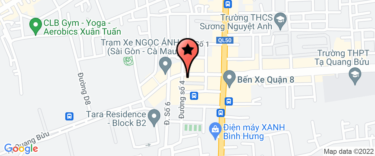 Map go to Hoang Phi Advertising Design Company Limited