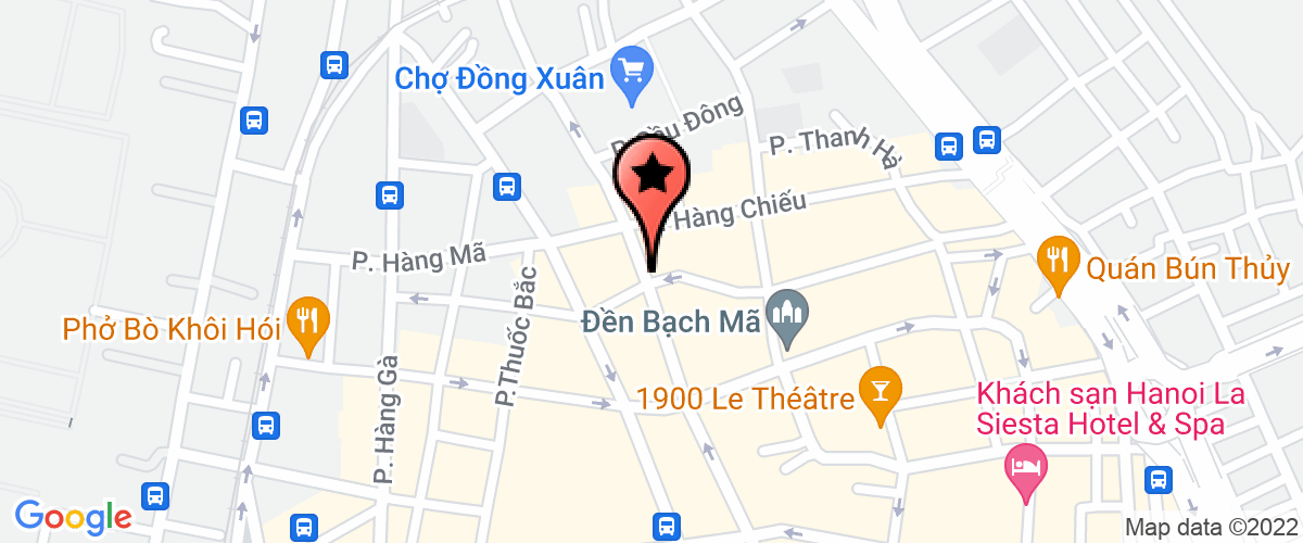 Map go to Hoa Cam Tu Trading Company Limited