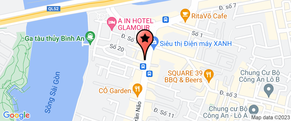 Map go to Luong Gia Bao Ho Chi Minh City Joint Stock Company