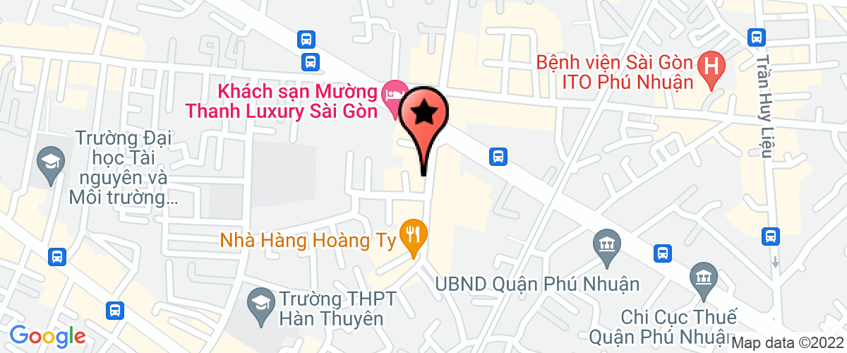 Bản đồ đến Công Ty TNHH Banktourist