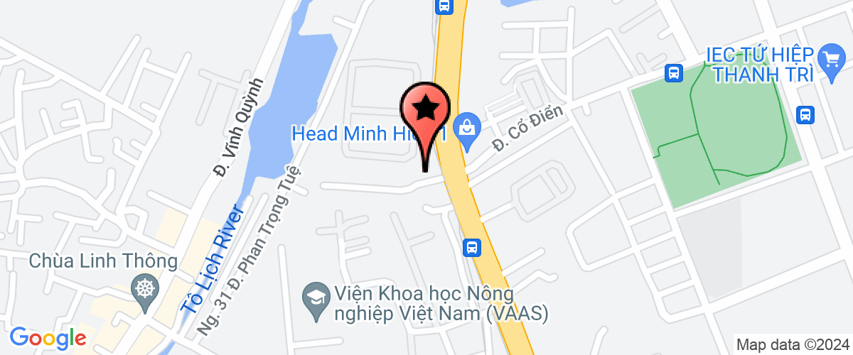 Map go to Viet Cuong Trading And Mechanical Company Limited