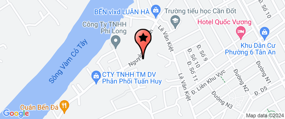 Map go to Song Tran Construction Company Limited