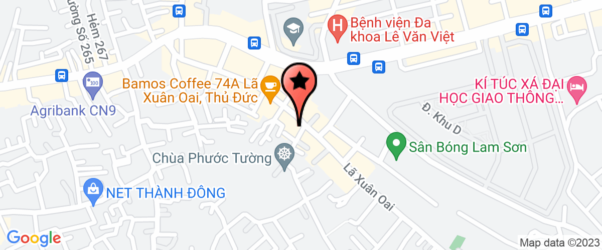 Map go to Thanh Long Designing and Execute The Work Company Limited