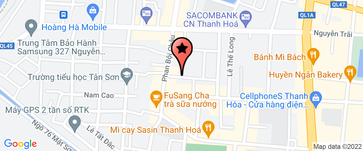 Bản đồ đến Công Ty TNHH Anh Chí Thanh