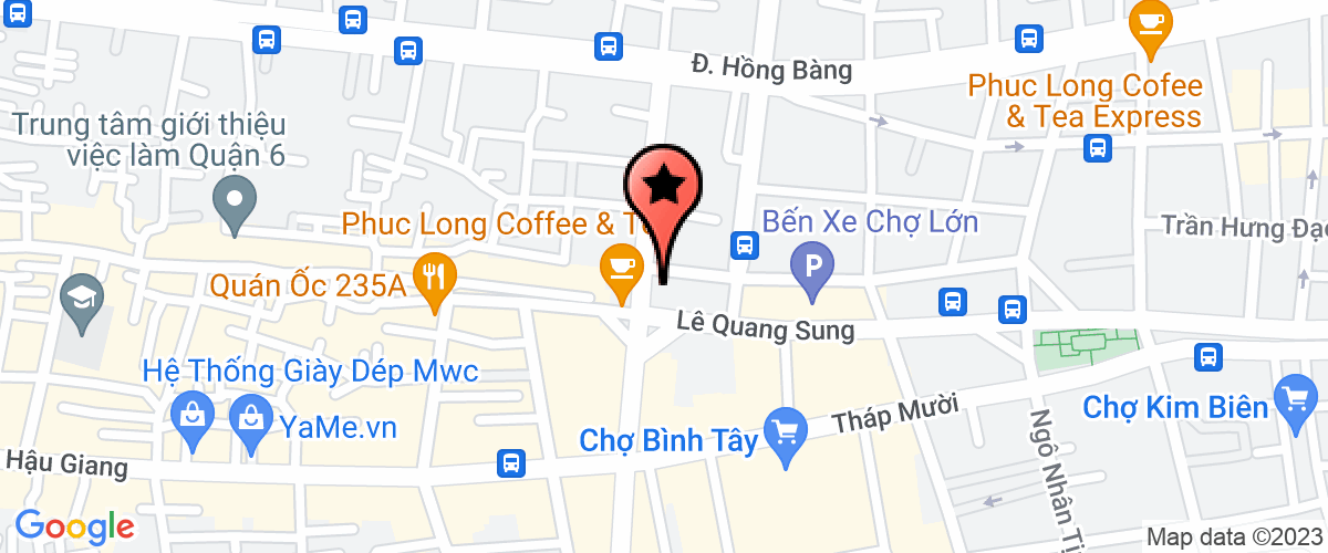 Map go to Khang Sanh Trading Production Company Limited