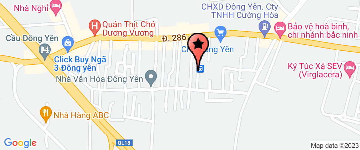 Map go to Ngoc Lan A Member Construction Services Company Limited