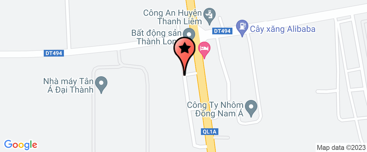Map go to thuong mai va dich vu Huy Ha Company Limited