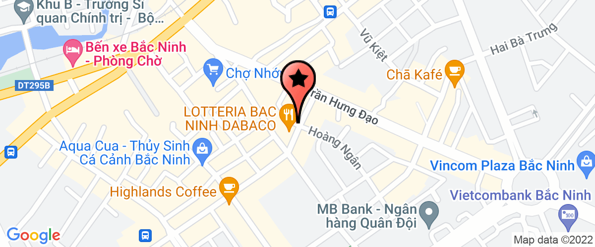 Map go to Nguyet Dao Import Export Company Limited