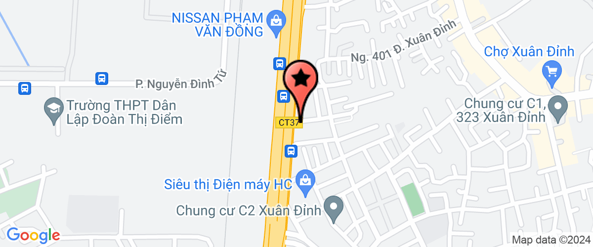 Map go to Truong Dai International Company Limited