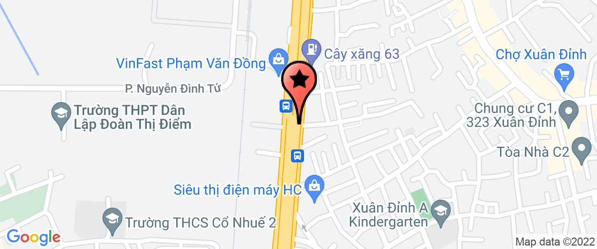 Map go to Anlu Viet Nam Joint Stock Company