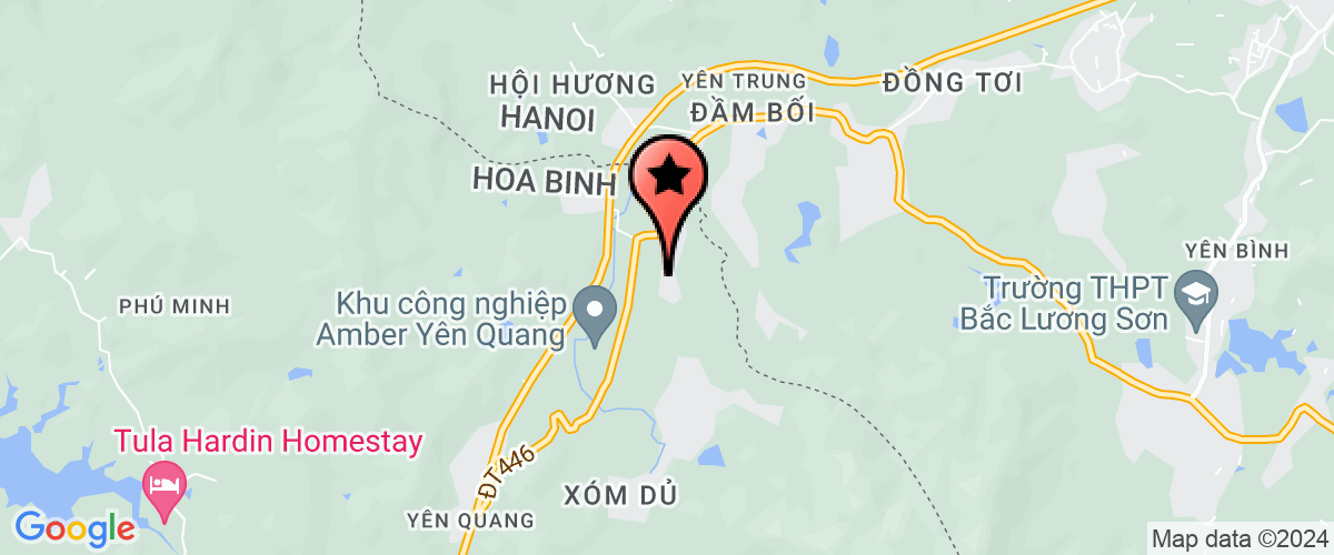 Map go to Minh Bay Production Construction Investment Joint Stock Company