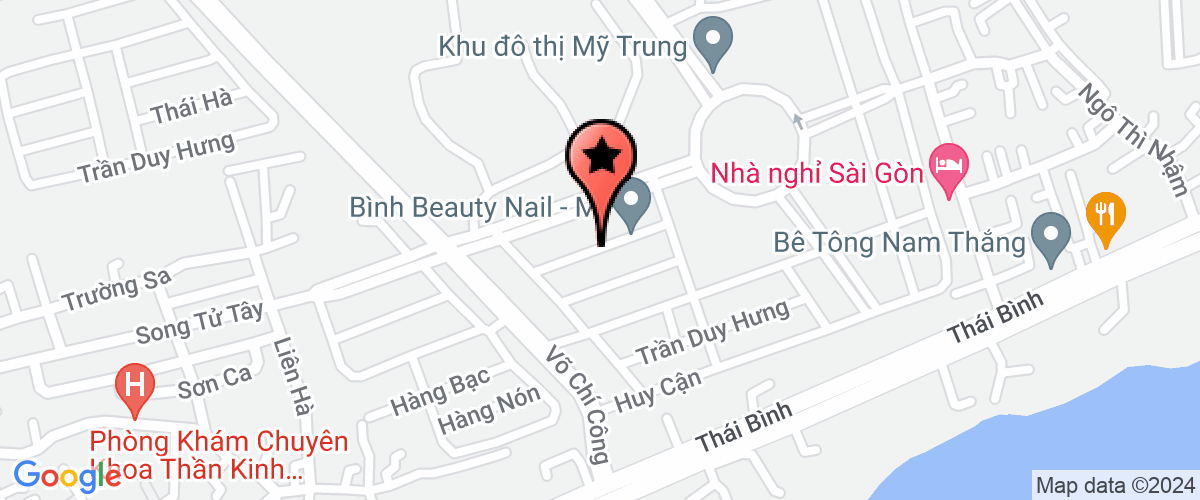 Map go to Truong trung cap cong nghe va truyen thong Nam Dinh