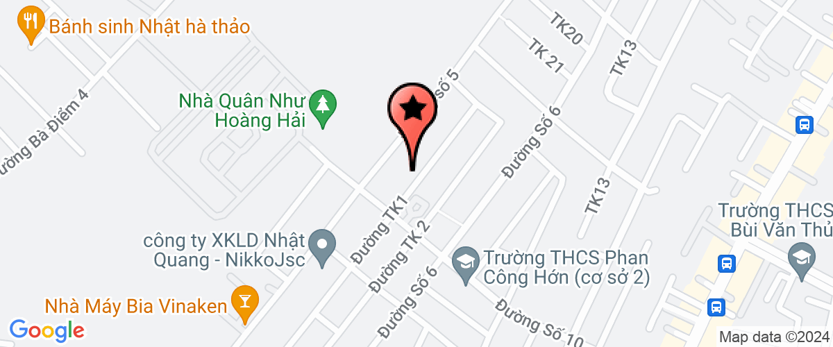 Map go to Minh Gia Tri Services And Trading Company Limited