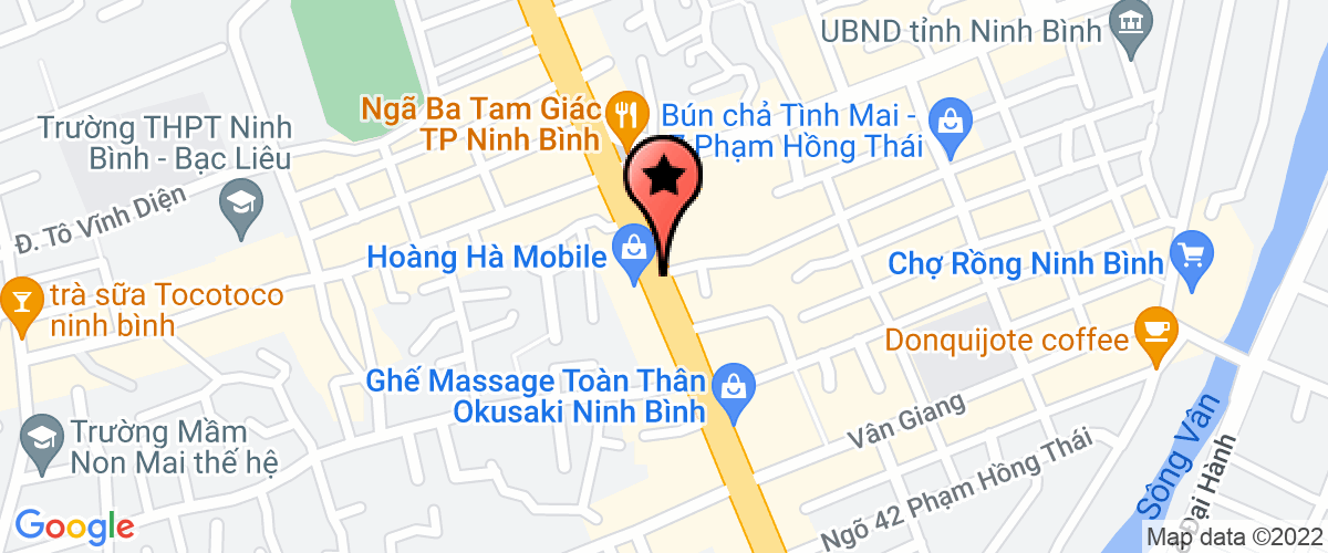 Map go to Hoang Thu Electrical Devices Company Limited