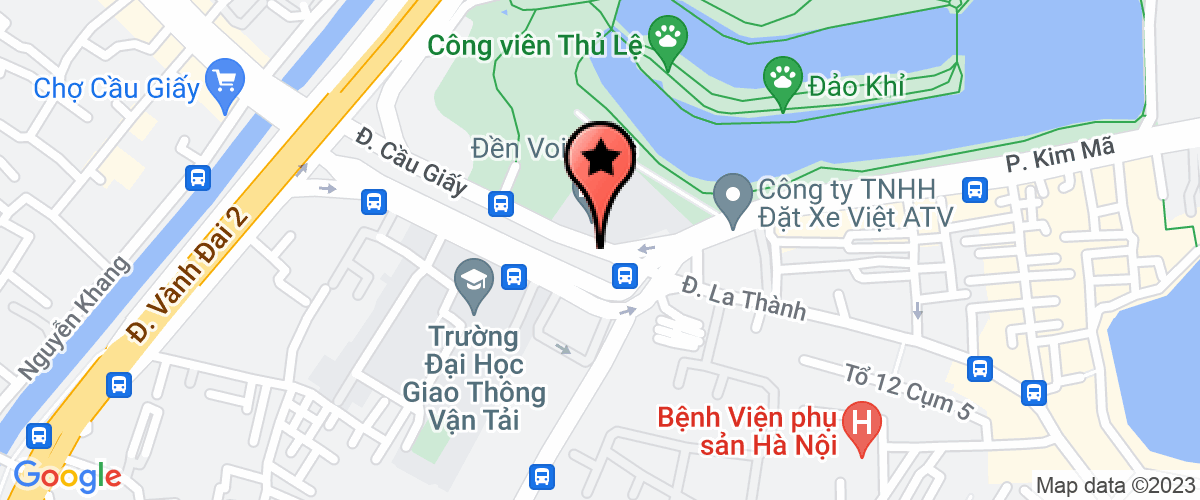Map go to Huy Hoang Training And Education Company Limited