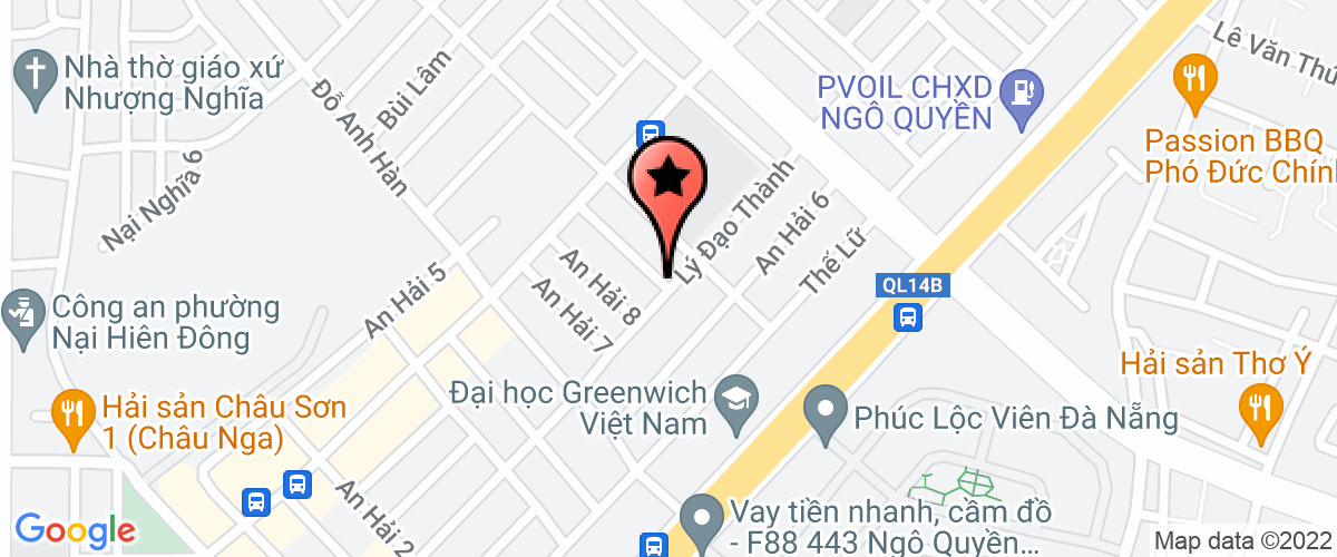 Map go to TM DV Nguoi Viet And Construction Joint Stock Company