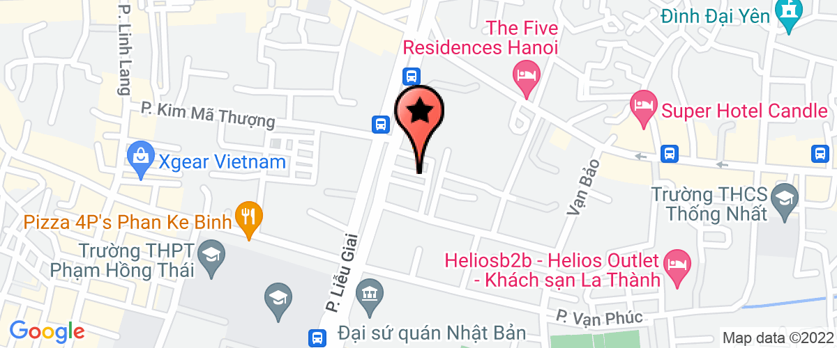 Map go to Hong Son Interior Decoration And Trading Company Limited