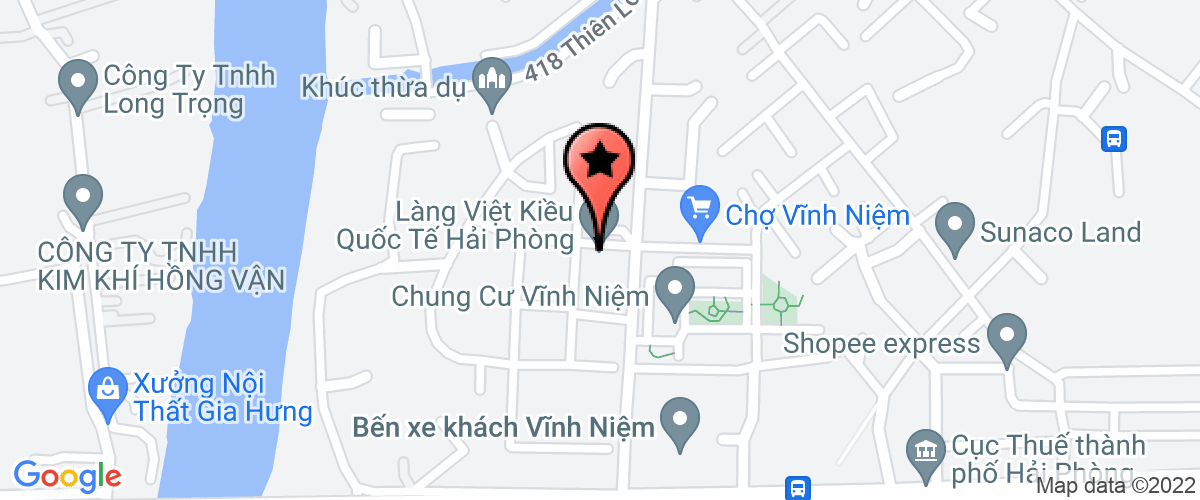 Map go to Hai Phong Infrastructure and Building Investment Advisory Joint Stock Company