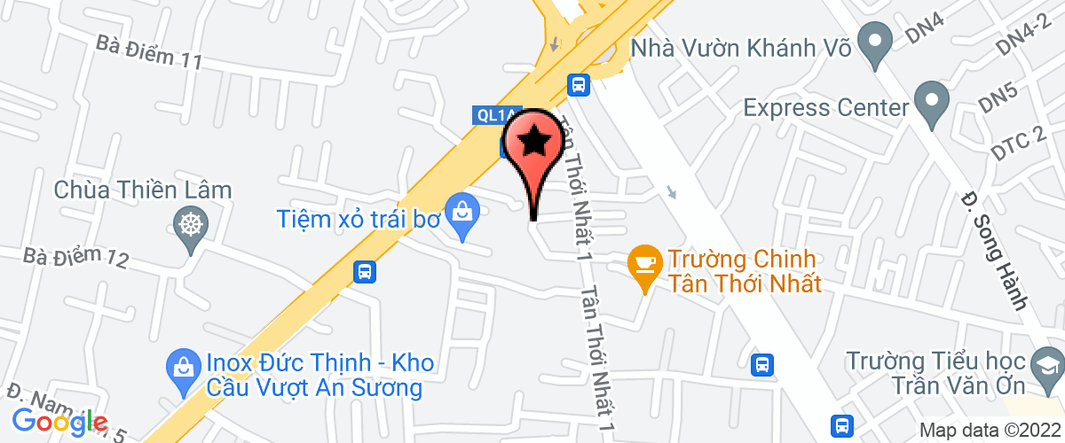 Map go to Quang Tien Transport Service Trading Company Limited