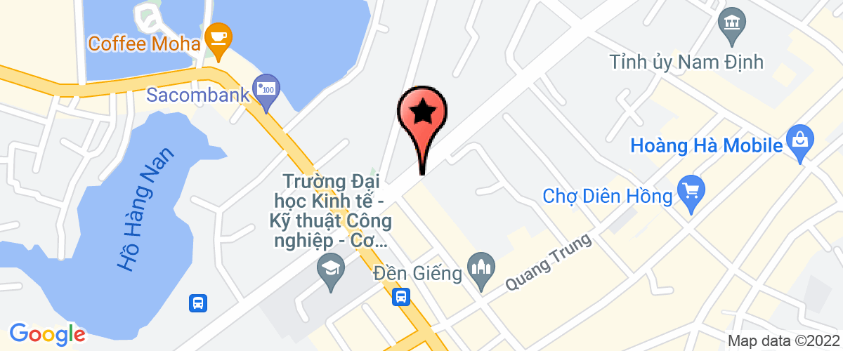 Map go to Hoang Han Trading and Construction Investment Company Limited