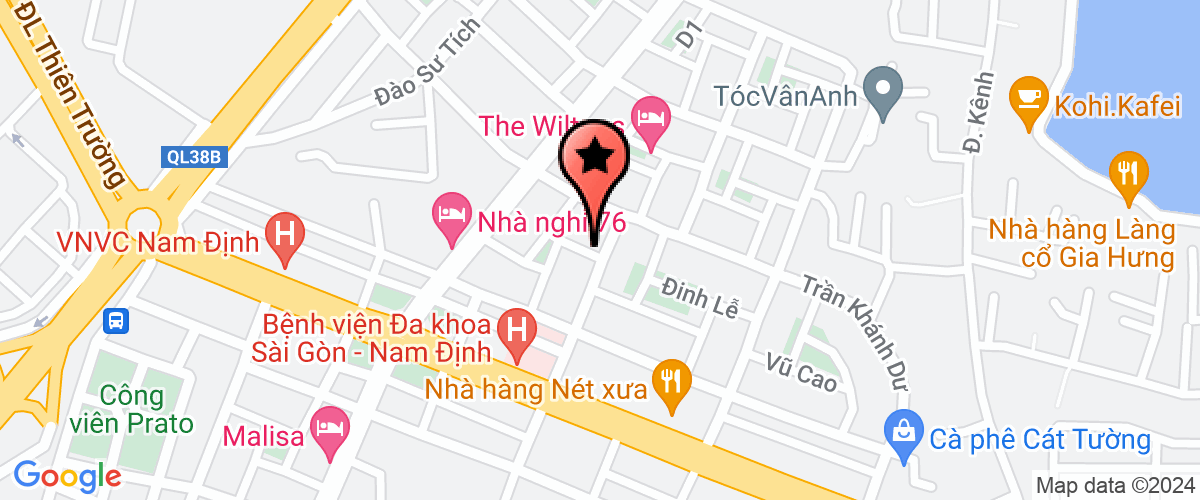Bản đồ đến Công Ty TNHH Thương Mại Bắc Trần