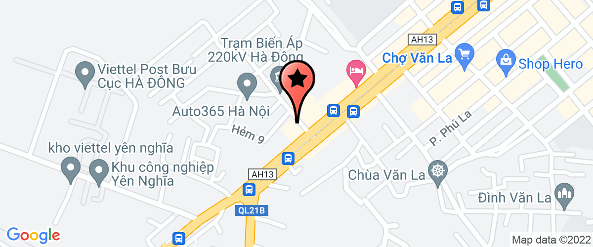 Bản đồ đến Công Ty TNHH Thương Mại Taduco