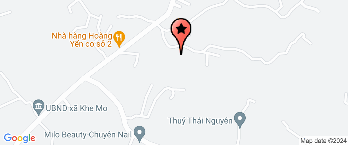 Map go to Tra Thai Nguyen Emj Joint Stock Company