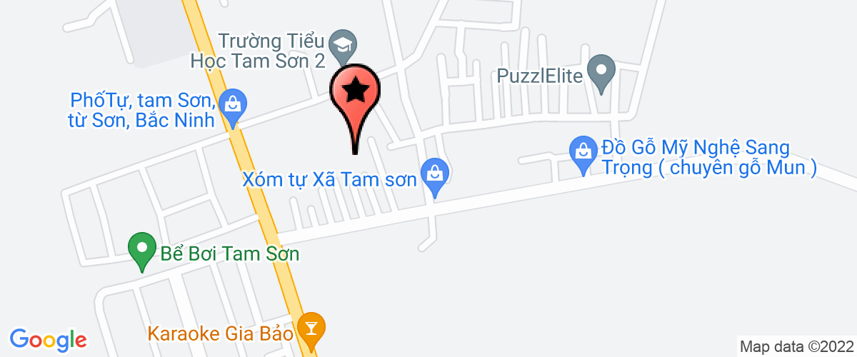 Map go to Thien Phuoc - Branch of in Bac Ninh Company Limited