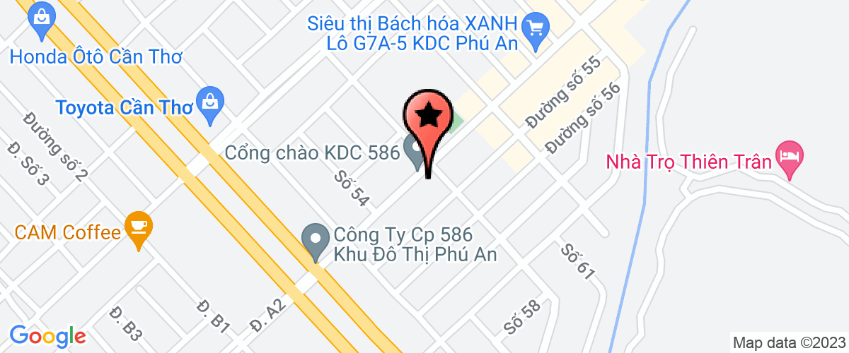 Bản đồ đến Công Ty TNHH Thương Mại Dịch Vụ Đình Minh Thanh