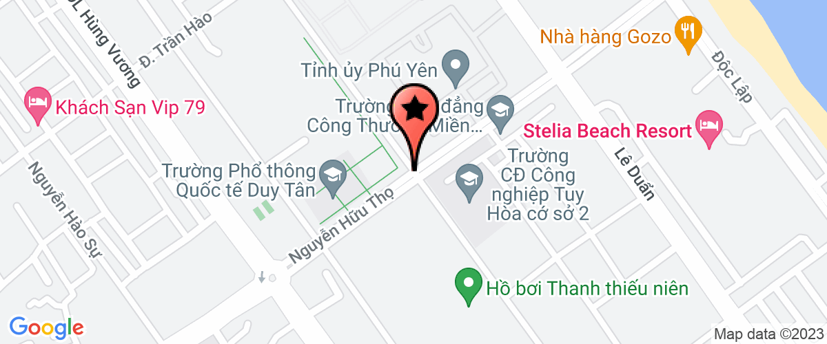 Map go to Phu Yen - Branch of Group Buu Chinh VietNam Telecommunication Telecommunication