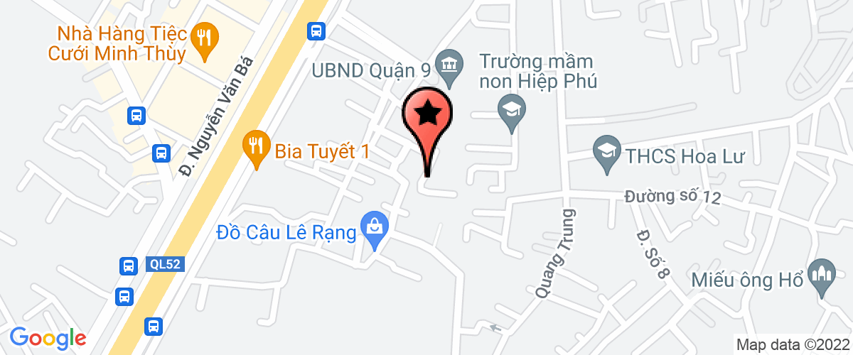 Map go to Tri Thuc Viet Development Company Limited