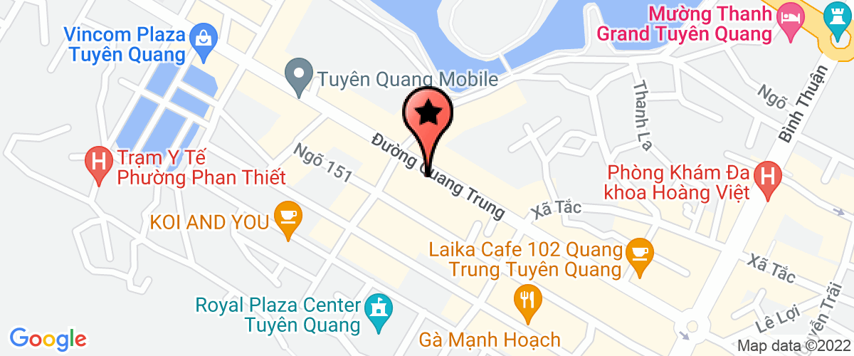Map go to Van phong su Minh Phuc Law