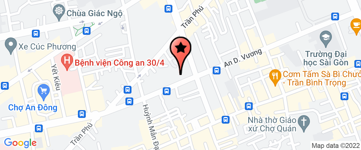 Map go to Pho Dong Construction Investment Company Limited