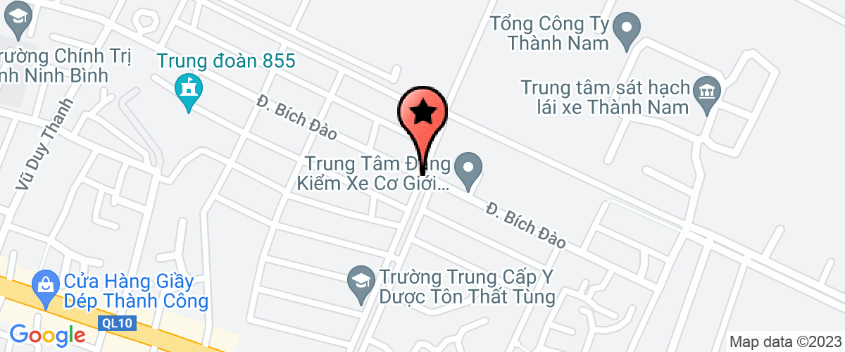 Map go to Duong Tuong Linh Private Enterprise
