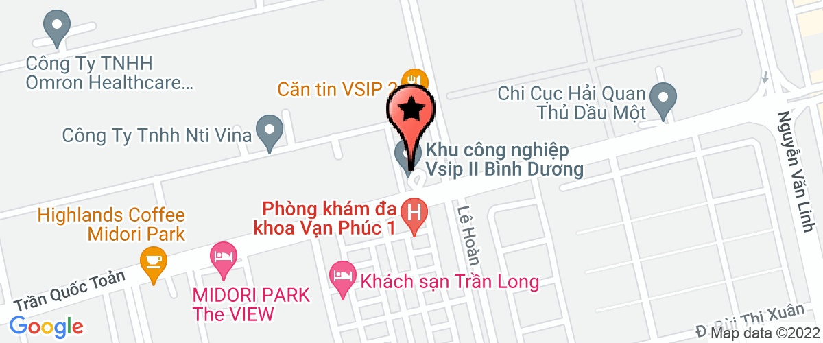Bản đồ đến Công Ty TNHH Sài Gòn STEC