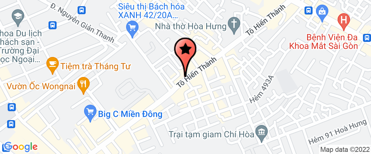 Bản đồ đến Công Ty TNHH Dịch Vụ Giải Trí Thiên Lộc