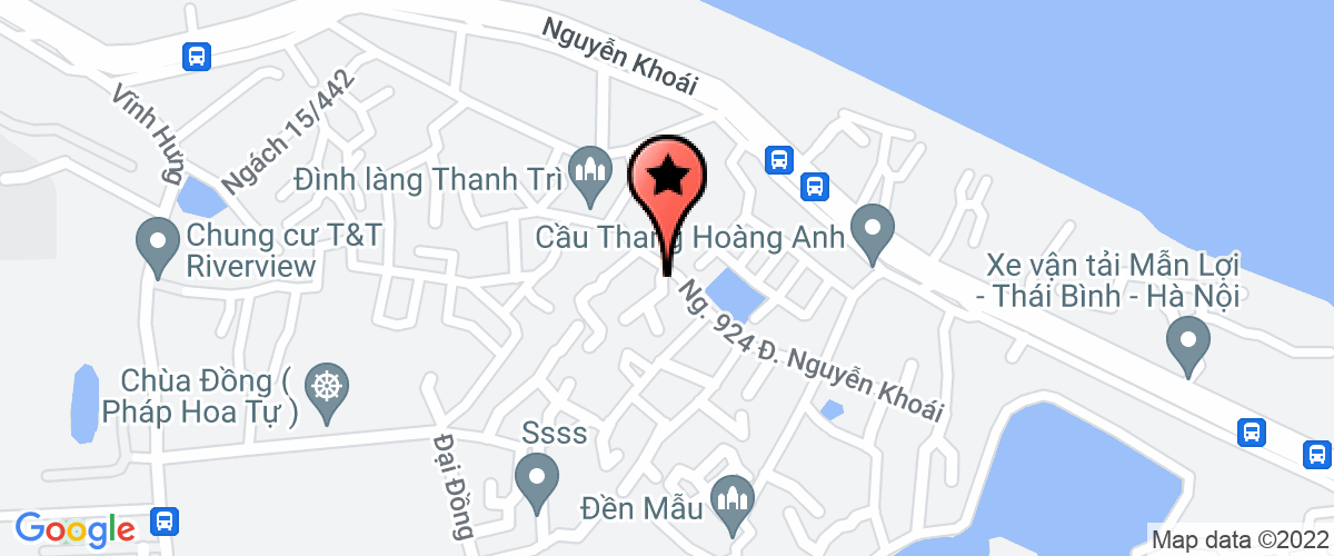 Map go to mot thanh vien van tai Tien Dat Company Limited